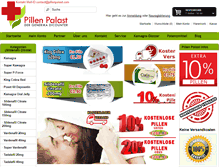 Tablet Screenshot of pillenpalast.com